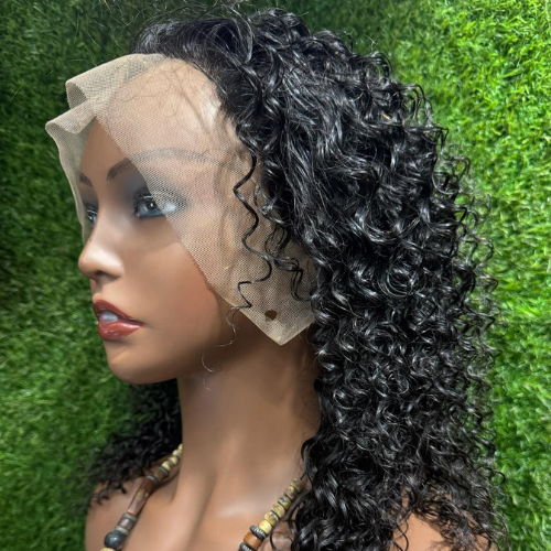 Front lace 13x4 curly wig